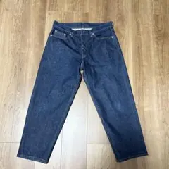 MUJI Labo 無印良品 ジャパンデニムクロップドワイドパンツ28