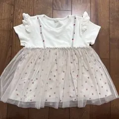 ハート　チュール　トップス　120のサムネイル