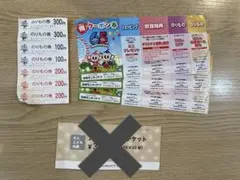 日本モンキーパーク　アトラクションチケット・クーポンセット