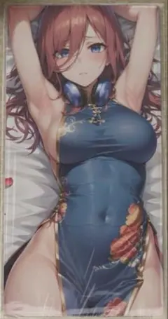中野三玖　プレイマット　マウスパット　ラバーマット