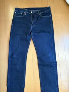 Levi's 513 ストレートデニム ダークブルー