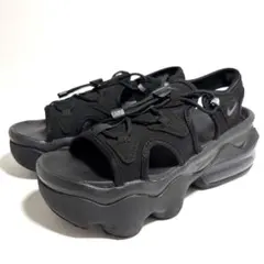 極美品☆NIKE エアマックスココ サンダル トリプルブラック 黒 23cm