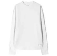 JIL SANDER+ ホワイト長袖カットソー