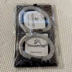 スワロフスキー　ブレスレット　スターダスト　ホワイトS、Mサイズ