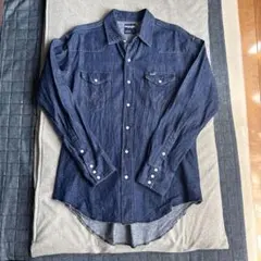 Wrangler デニムシャツ　XLサイズのサムネイル