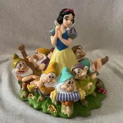 Disney 白雪姫と7人の小人 貯金箱 フィギュアのサムネイル
