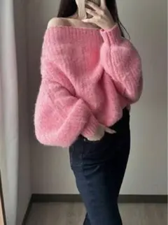 grl シャギーニット