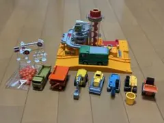 まちがうごくよつみおろし工事現場　その他建設車両セット