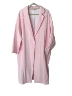 Mila Owen ピンク ロング丈 チェスターコート