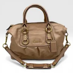 COACH archive 2way handbag y2k ピンクベージュ