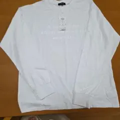 COMME CA ISM ホワイト 長袖Tシャツ M