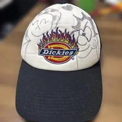 Dickies キャップ ファイヤーロゴ メッシュ