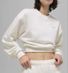 2026年最新】ALO Yoga カラー：ホワイト系 レディース トレーナー