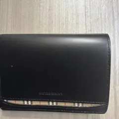 BURBERRY LONDON 二つ折り財布 ブラック