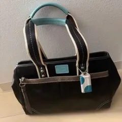 【美品】 COACH ハンドバッグ Black
