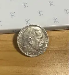 招*@様 1913年Gドイツ バーデン大公国. 5マルク銀貨 フリードリッヒ2世