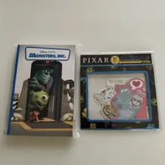 Happyくじ　PIXAR2025 H賞ポストカードブック、K賞ステッカーセット