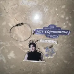 DIY KEYCHARM スビン アクリルキーリング