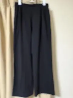 UNIQLO マメクロゴウチ エアリズム コットンタックパンツ L黒