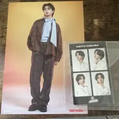 FANTASTICS 木村慧人　フォトステッカー、フライヤー