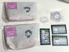 忍たま乱太郎　桜もちぴこの段　土井・利吉ポーチ、乱太郎アクスタ、くじ券