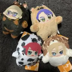 A3! もふめ～と ワンワンぬいぐるみ 秋組 4個セット