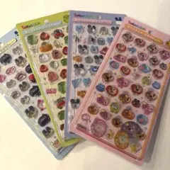 【正規品】　たまごっち　ボンボンドロップシール　4セット