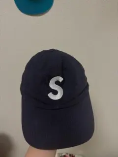 supreme ネイビー キャップ Sロゴ Supreme シュプリーム 22SS Characters S Logo New Era Cap