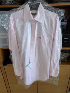 BURBERRY BLACK LABEL 長袖ワイシャツ 40 ピンク