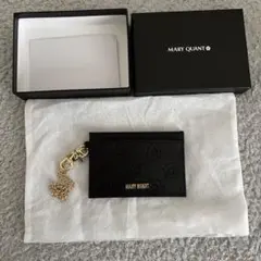 MARY QUANT ブラック パスケース