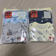 ユニクロ ディズニー ロンパース インナー 肌着 70cm ドナルド ダンボ