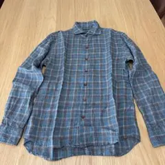 ABAHOUSE チェック柄 長袖シャツ 44