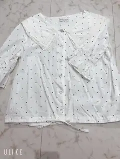 ドットブラウス