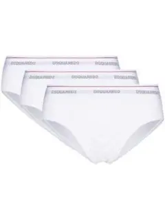 新品正規品　ディースクエアード　白　ブリーフ　Mサイズ　３点セット