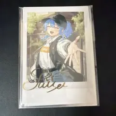 星街すいせい 誕生日＆活動6周年記念　チェキ風ブロマイドカード