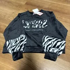 新品 Ricca ricca トレーナー ブラック
