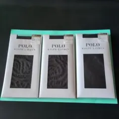POLO RALPH LAURENタイツ 3点 50 80 110デニール未使用のサムネイル