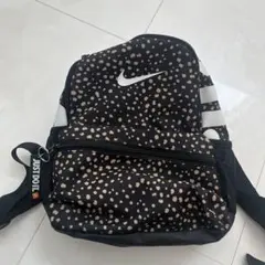 美品　ナイキ　Nike ドット柄リュック JUST DO IT