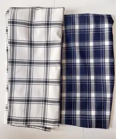 チェック柄 タイトスカート ラップスカート Mサイズ 2点セット