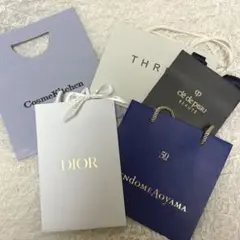 DIOR クレドポーボーテ　ブランドショッパーs 紙袋　ヴァンドーム青山
