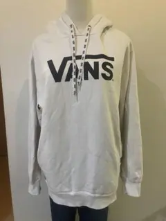 VANS ホワイト パーカー カモフラージュ柄　Mサイズ