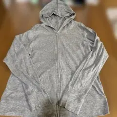 GU フルジップ フード付きパーカー