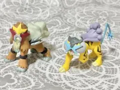 立体ポケモン図鑑エンテイ・ライコウ・スイクンセット