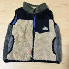CHUMS Kids M フリースベスト　サイズ110cm