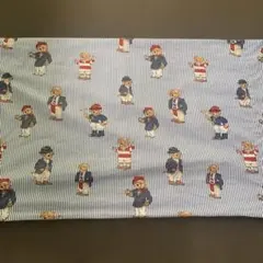 廃盤　Polo Ralph Lauren ポロベア 枕カバー ストライプ