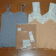 美品！３点セット！キャミソール タンクトップ