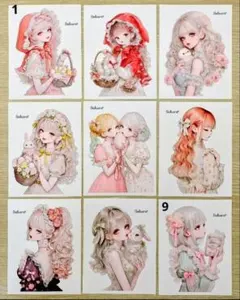 最新作 Sakura様 人物ステッカー EasterGirl