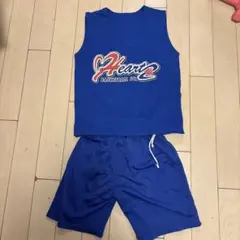 Hearts ユニフォームセット　145/160 Hearts バスケットボールユニフォーム145