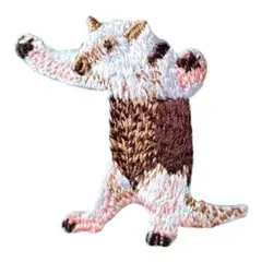 O-124【 アイロンワッペン 】 刺繍ワッペン アップリケ リメイク