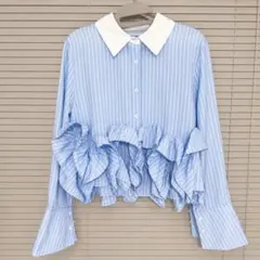 franche lippee ストライプブラウス シェリーラファム - メルカリ
